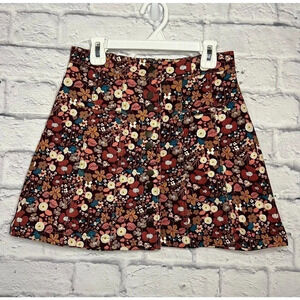 Zara floral Trafaluc skirt size S.
